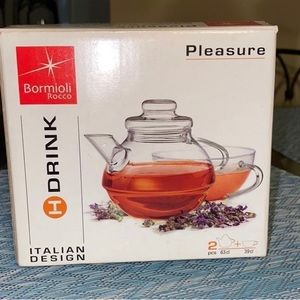 ✨NIB✨ BORMIOLI Rocco Pleasure H Drink Set